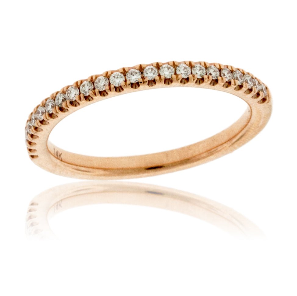 Rose Gold .20ctw Diamond Anniversary Band - Park City Jewelers
