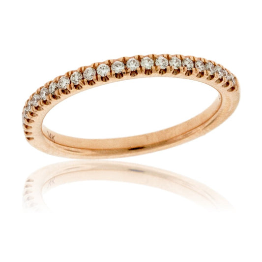 Rose Gold .20ctw Diamond Anniversary Band - Park City Jewelers
