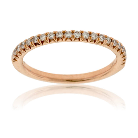 Rose Gold .25ctw Diamond Anniversary Band - Park City Jewelers