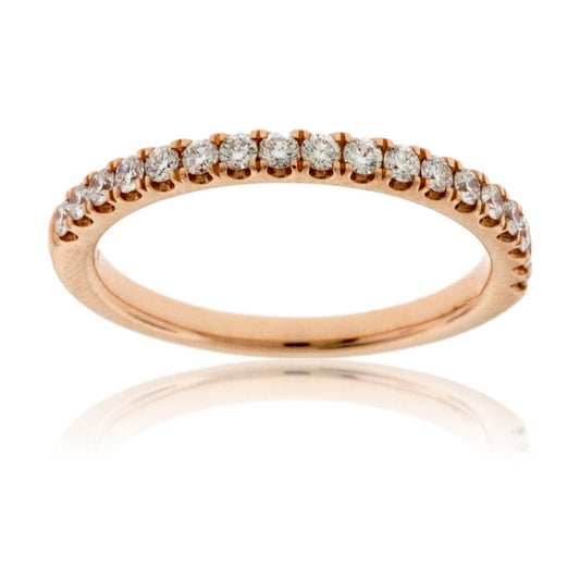 Rose Gold .35ctw Diamond Anniversary Band - Park City Jewelers