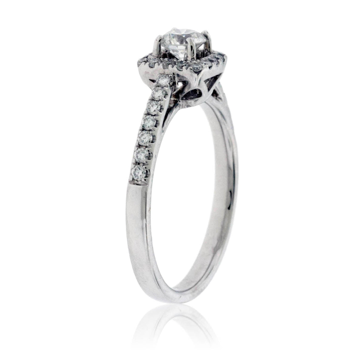 Round Cut Diamond Engagement Ring - Park City Jewelers