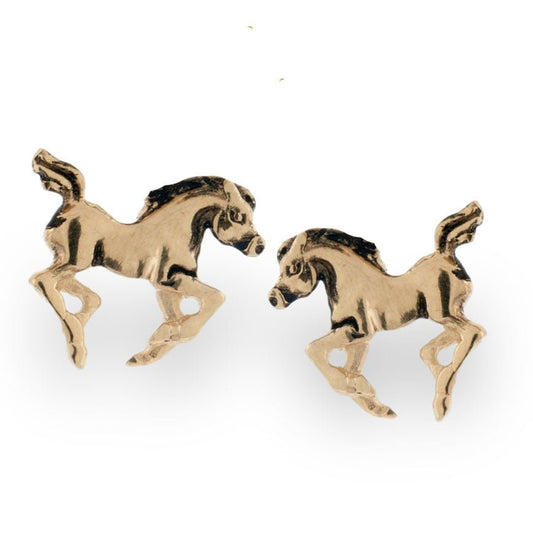 Running Colt Post Earrings - Park City Jewelers