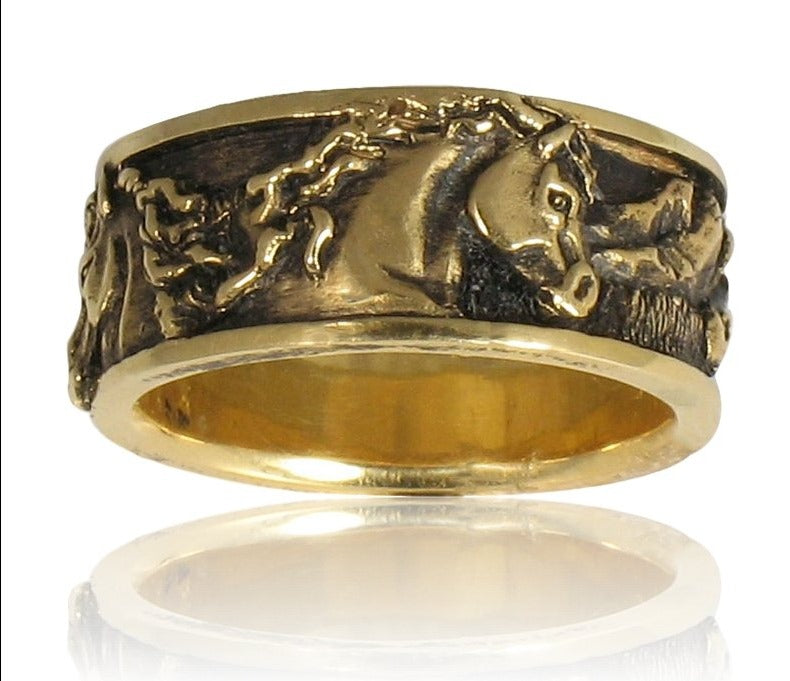 Running Horse Head Band - Park City Jewelers