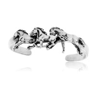 Running Horse Sterling Silver Cuff - Park City Jewelers