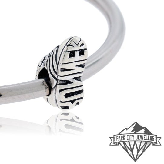 Running Shoe Bracelet Bead - Park City Jewelers