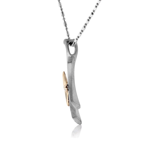 Satin Finish Sea Star Pendant - Park City Jewelers