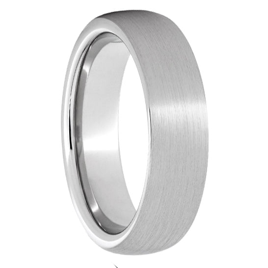 Serinium Domed Band with Satin Finish - Park City Jewelers