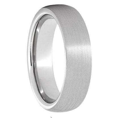 Serinium Domed Band with Satin Finish - Park City Jewelers