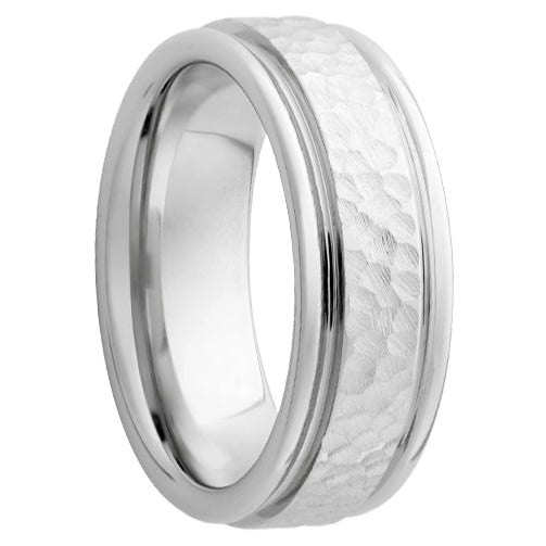 Serinium Rounded Edge Band with Moon Finish - Park City Jewelers