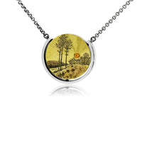 Silver, 18K Gold, & Nugget Gold Rocky Mountain Memory Scene - Park City Jewelers