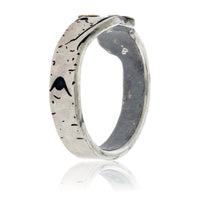 Silver & Gold Nugget Aspen Ring - Park City Jewelers