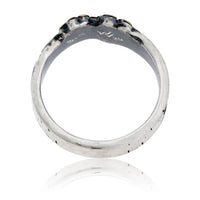 Silver & Gold Nugget Aspen Ring - Park City Jewelers