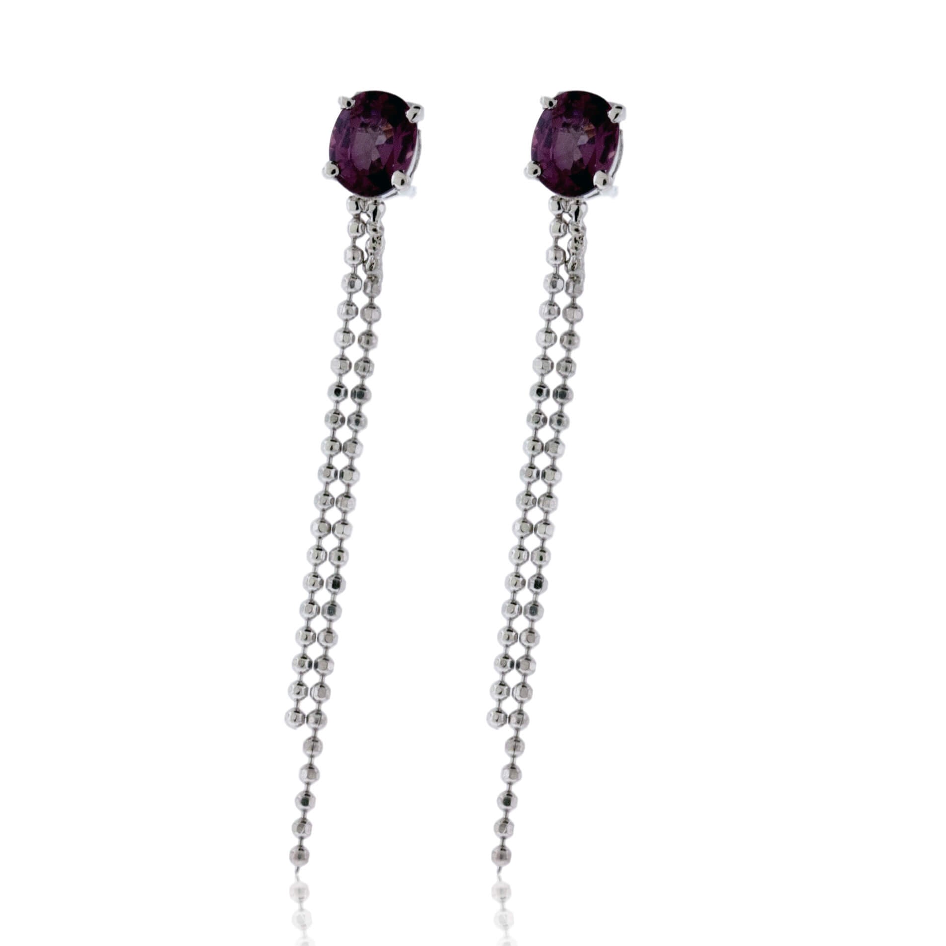 Maroon Color Traditional Stud Earrings for Women | FashionCrab.com