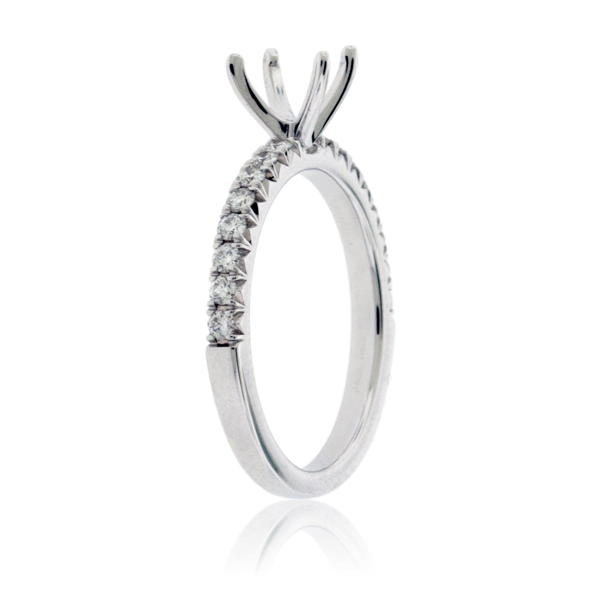 Simple .32ctw Semi Mount Diamond Ring - Park City Jewelers