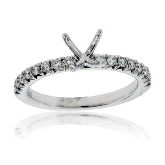 Simple .32ctw Semi Mount Diamond Ring - Park City Jewelers
