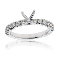 Simple .50ctw Semi Mount Diamond Ring - Park City Jewelers