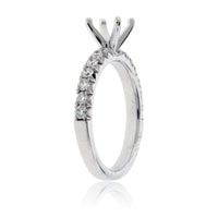 Simple .50ctw Semi Mount Diamond Ring - Park City Jewelers