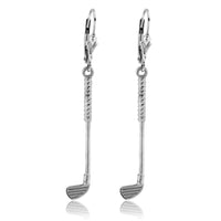 Simple Dangle Golf Club Earrings - Park City Jewelers