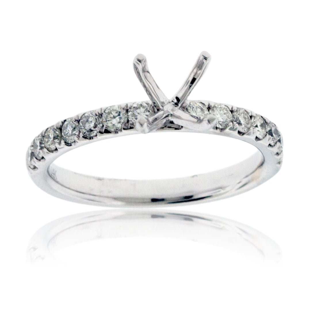 Simple Semi Mount .50ctw Diamond Ring - Park City Jewelers