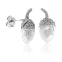 Simple Small Acorn Earrings - Park City Jewelers