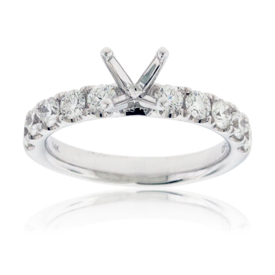 Simple Stunning Semi Mount Diamond Ring - Park City Jewelers