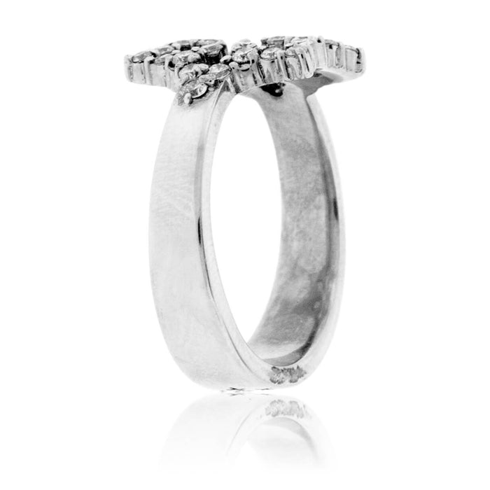 Simply Beautiful Diamond Snowflake Ring - Park City Jewelers