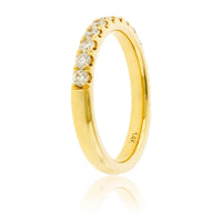 Single Row Diamond Pave Band - Park City Jewelers