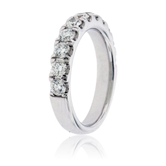 Single Row Diamond Pave Band - Park City Jewelers
