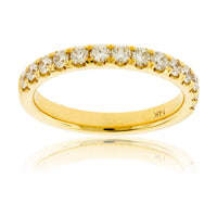 Single Row Diamond Pave Band - Park City Jewelers