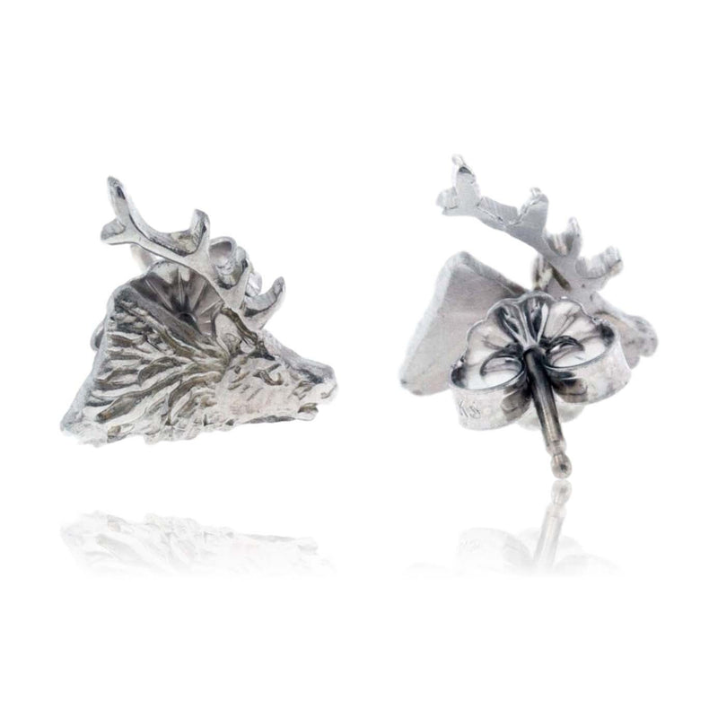 Small Elk Stud Earrings - Park City Jewelers