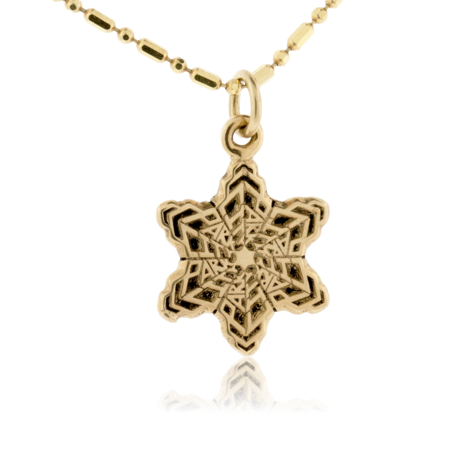 Small Park City Snowflake Charm - Park City Jewelers