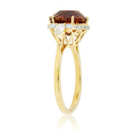 Spessartine Garnet & Diamond Accented Ring - Park City Jewelers