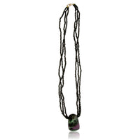 Spinel & Rhodonite Beaded Necklace - Park City Jewelers