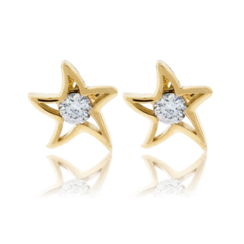 Star Fish Stud Earrings - Park City Jewelers