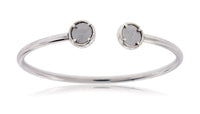Sterling Silver and Meteorite Bracelet - Park City Jewelers