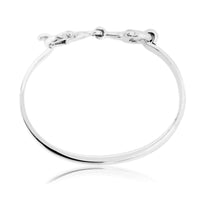 Sterling Silver Snaffle Bit Horse Bracelet - Park City Jewelers