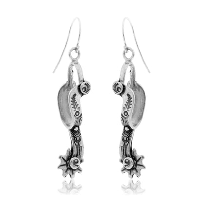 Sterling Silver Spur Dangle Earrings - Park City Jewelers