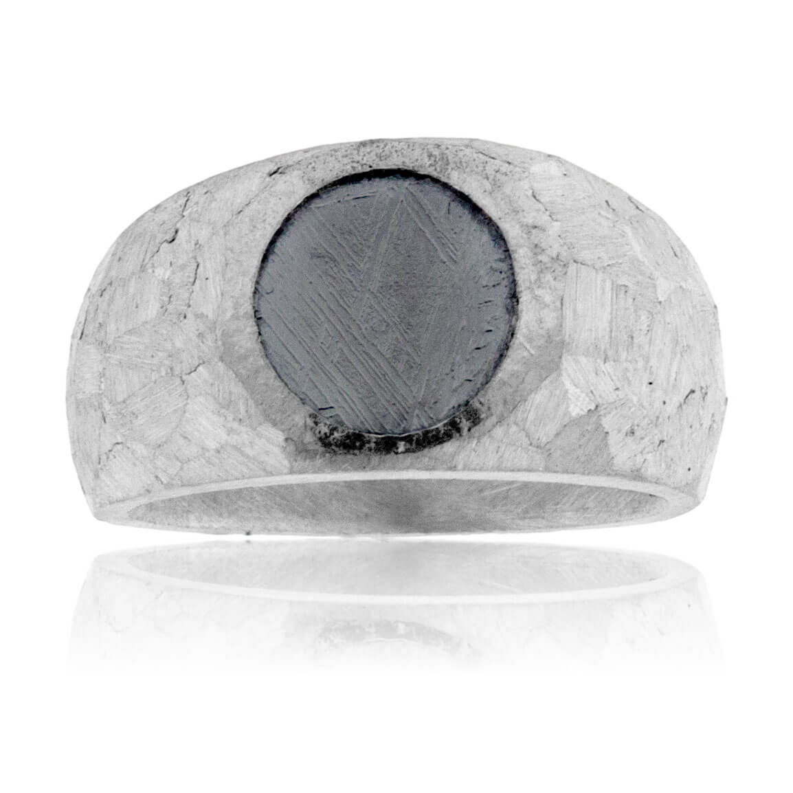 Meteorite Ring Engagement