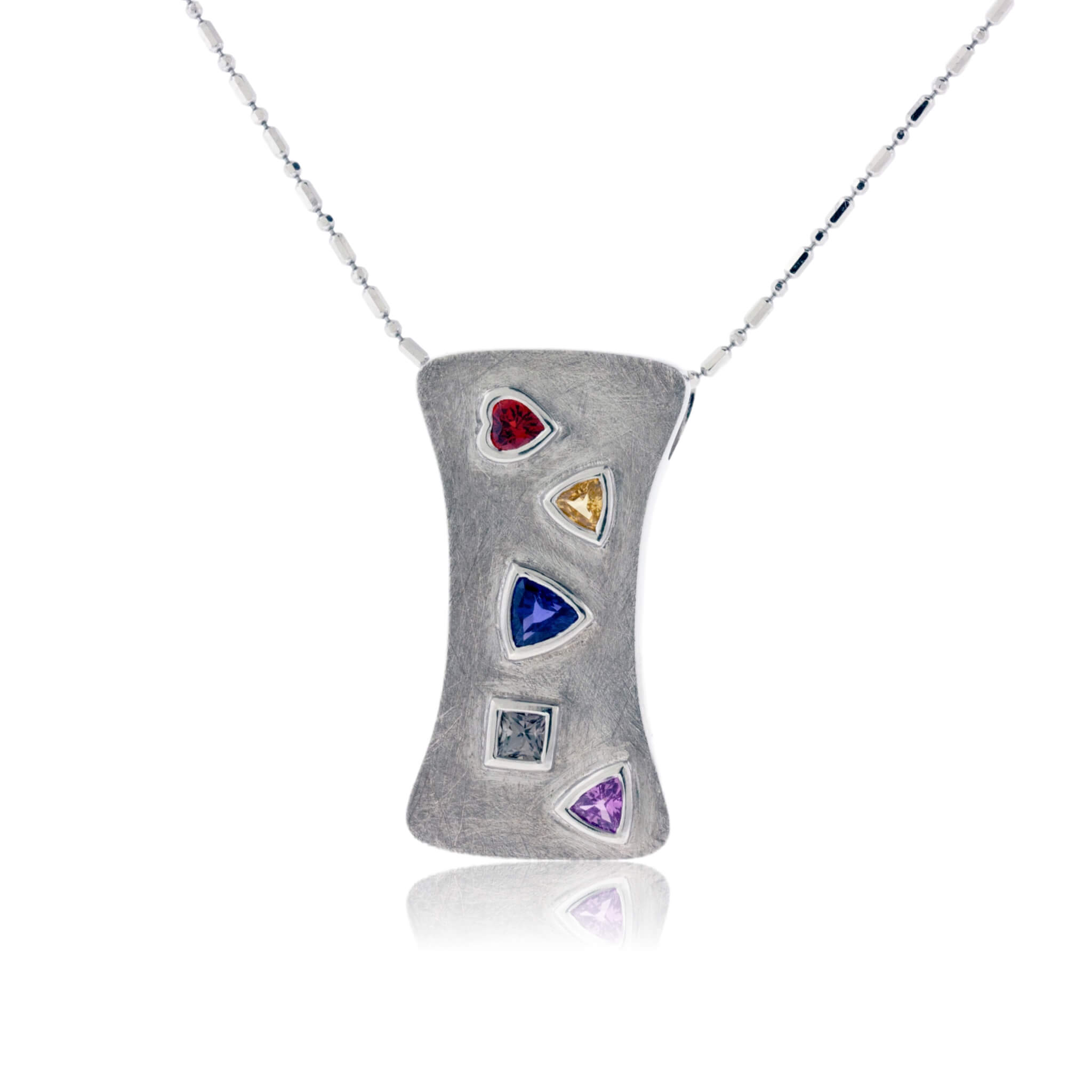 Rainbow deals sapphire pendant