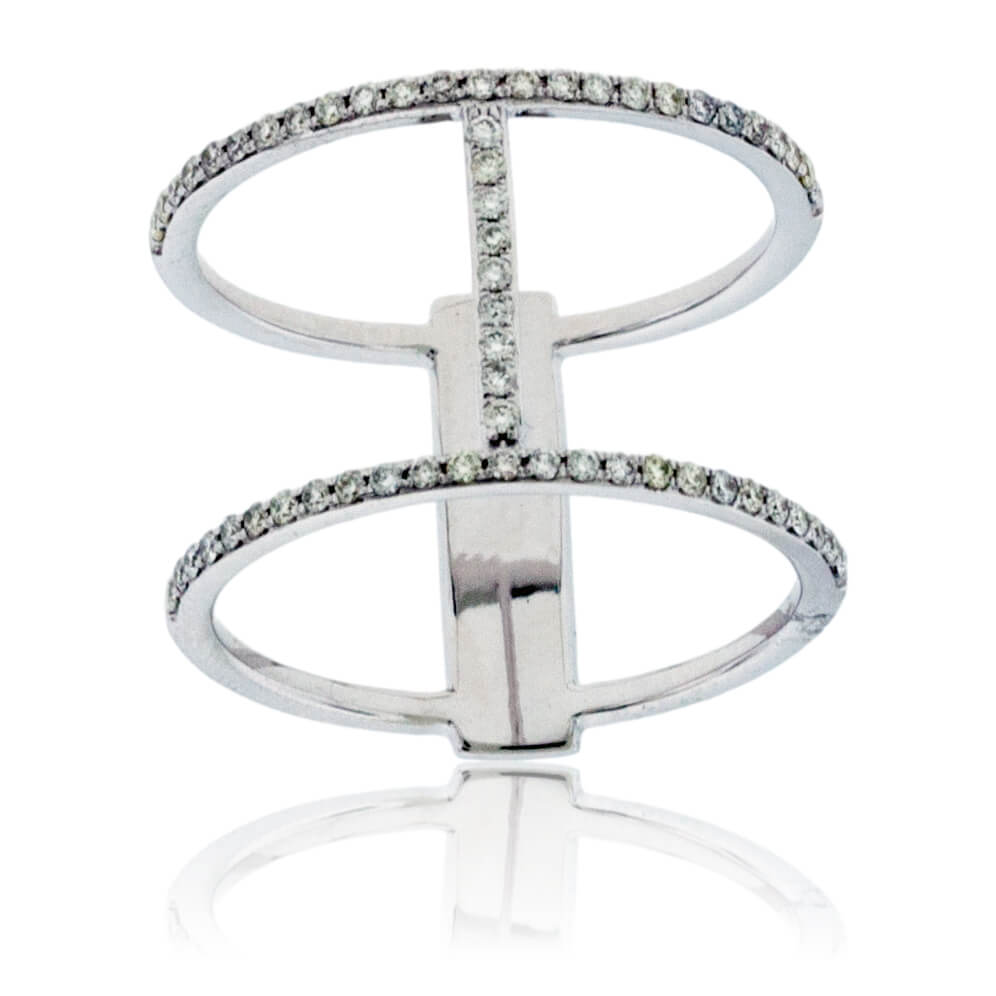 Straight Bar Diamond Fashion Ring - Park City Jewelers