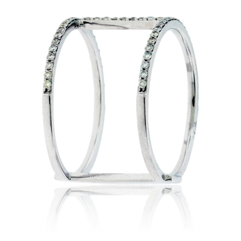 Straight Bar Diamond Fashion Ring - Park City Jewelers