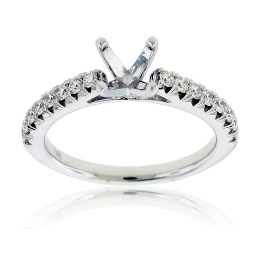 Stunning .40ctw Semi Mount Diamond Ring - Park City Jewelers