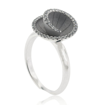 Swirl Center Diamond Fashion Ring - Park City Jewelers