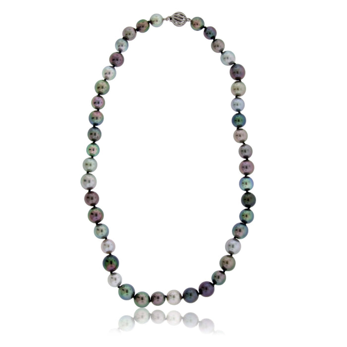 Tahitian Black Pearl Necklace Strand - Park City Jewelers