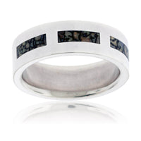 Three Piece Dinosaur Bone Inlay Ring - Park City Jewelers