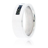 Three Piece Dinosaur Bone Inlay Ring - Park City Jewelers