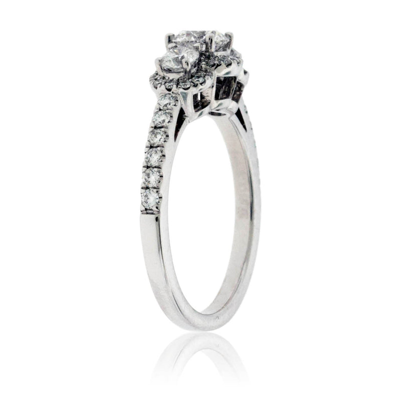 Three Stone, Yesterday, Tomorrow, Forever, Diamond Ring - Park City Jewelers