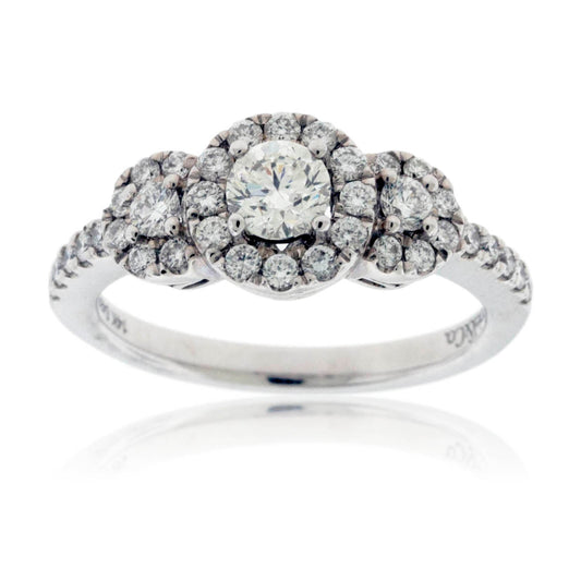 Three Stone, Yesterday, Tomorrow, Forever, Diamond Ring - Park City Jewelers