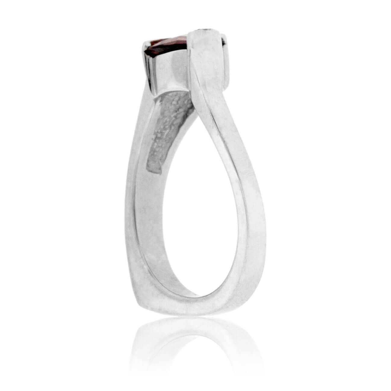 Trillian Cut Garnet and Diamond Ring - Park City Jewelers