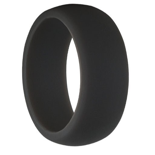 TruBand Silicone Domed Gray Band - Park City Jewelers